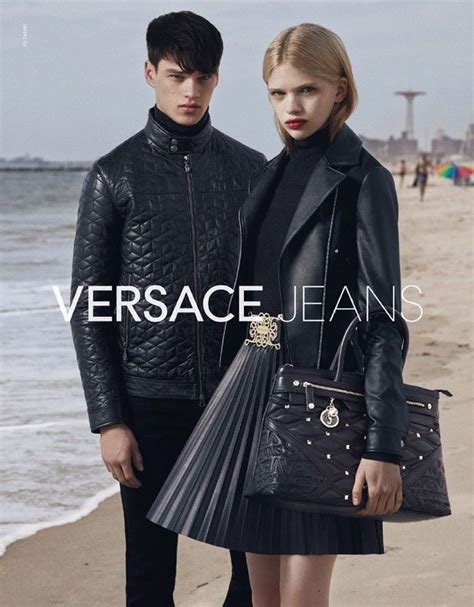 Versace Jeans F/W 2015.16 : Stella Lucia & Filip Hrivnak by 